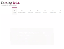 Tablet Screenshot of irka.pl